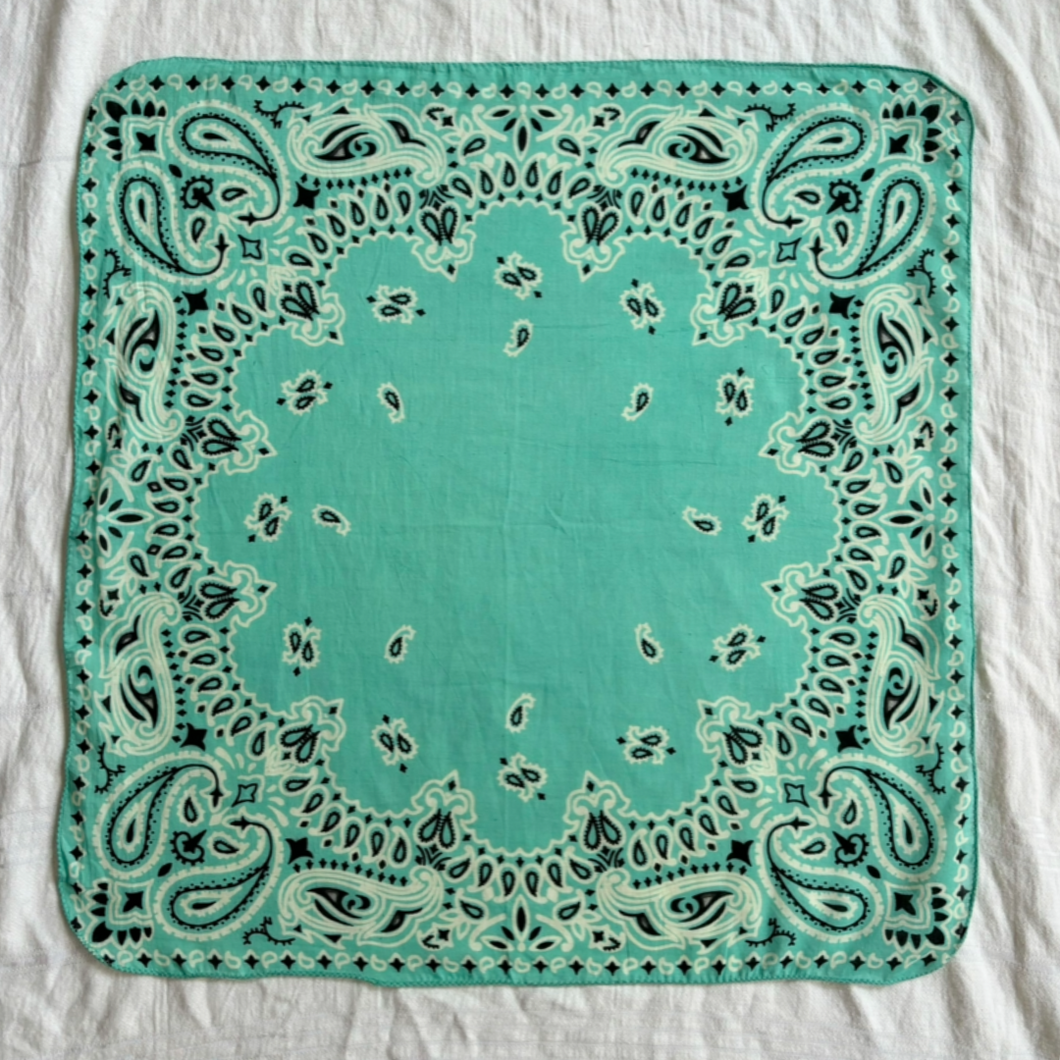 BANDANA SCARF [SEAFOAM]