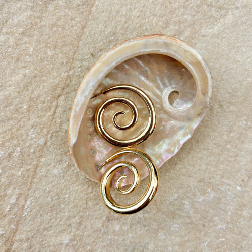 SPIRAL EAR STUDS