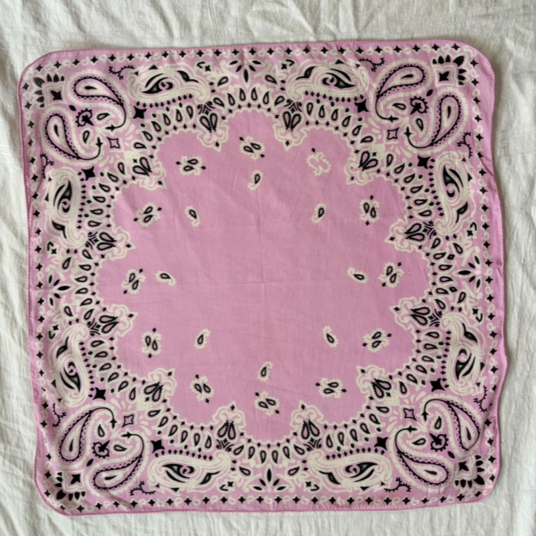 BANDANA SCARF [BABY PINK]