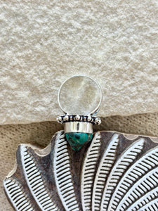 TURQUOISE DIVINE RING SIZE 7