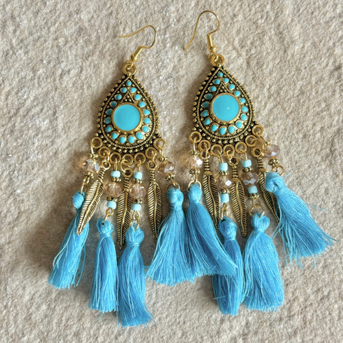 FEATHER DANCE EARRINGS