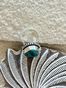 TURQUOISE DIVINE RING SIZE 7