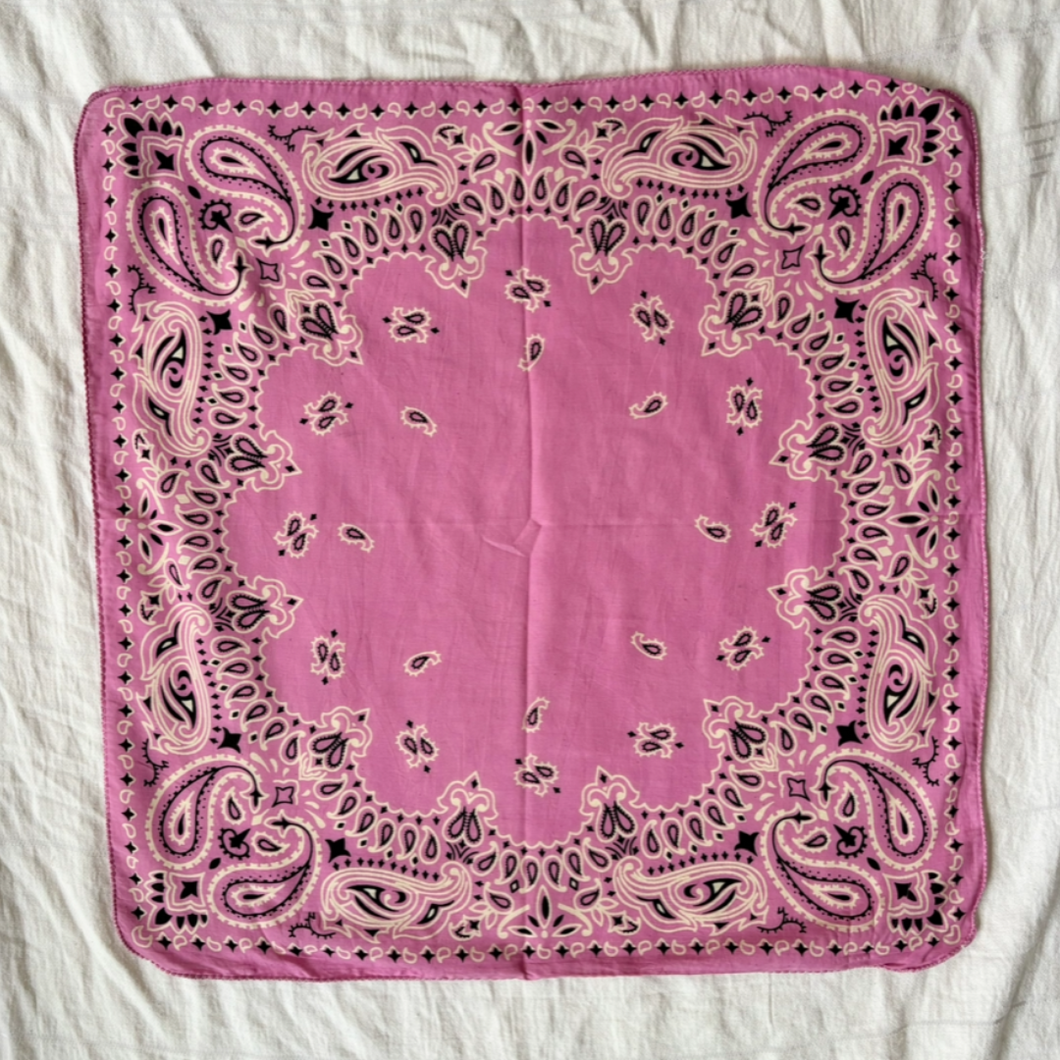 BANDANA SCARF [TULIP PINK]