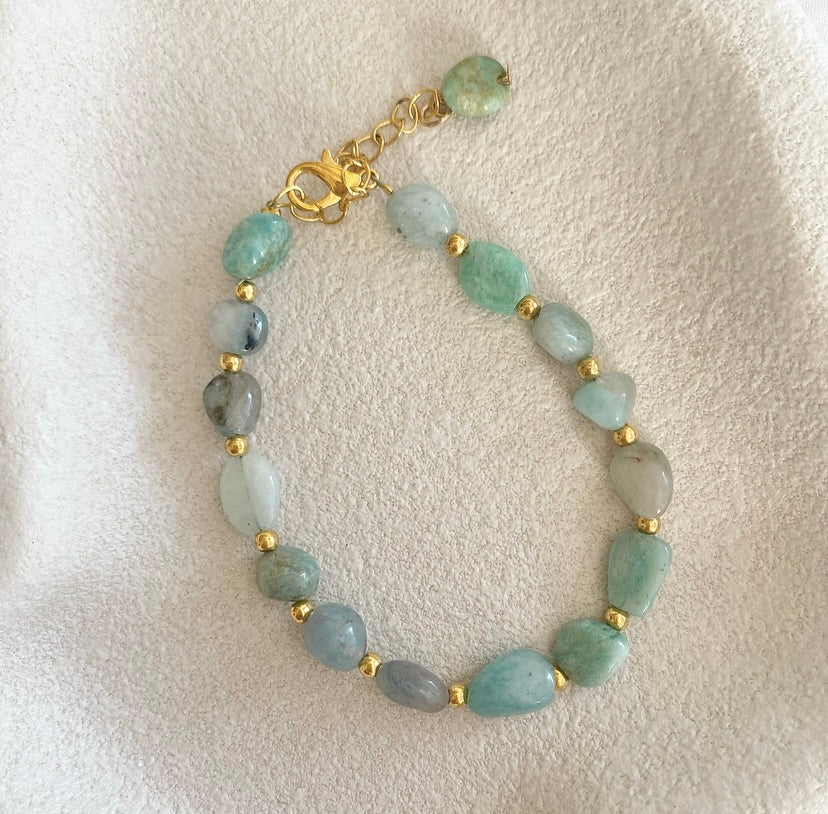 GROUNDING BRACELET [AMAZONITE]